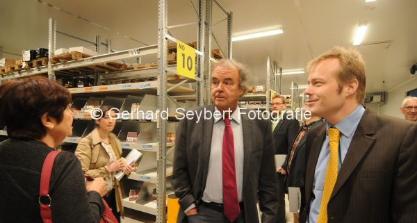 Weeze, Pressegesprch CDU Besuch Heinz Florenz bei JOMO